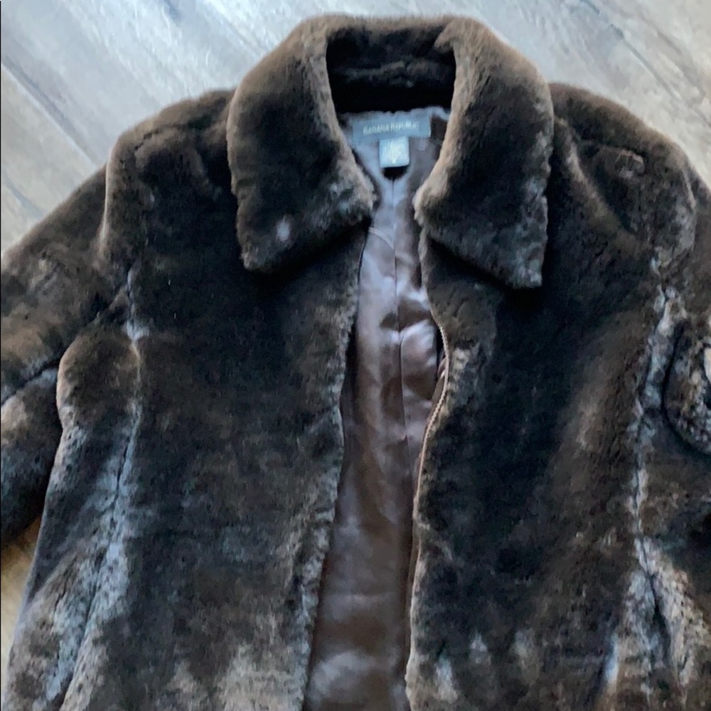 Banana Republic Fur jacket/coat